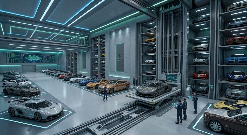 Private Underground Garage